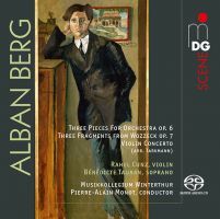 Berg, Alban: 3 Fragments for Wozzeck / 3 Pieces for Orchestra, Op.6 / Violin concerto arr. (1 SACD)
